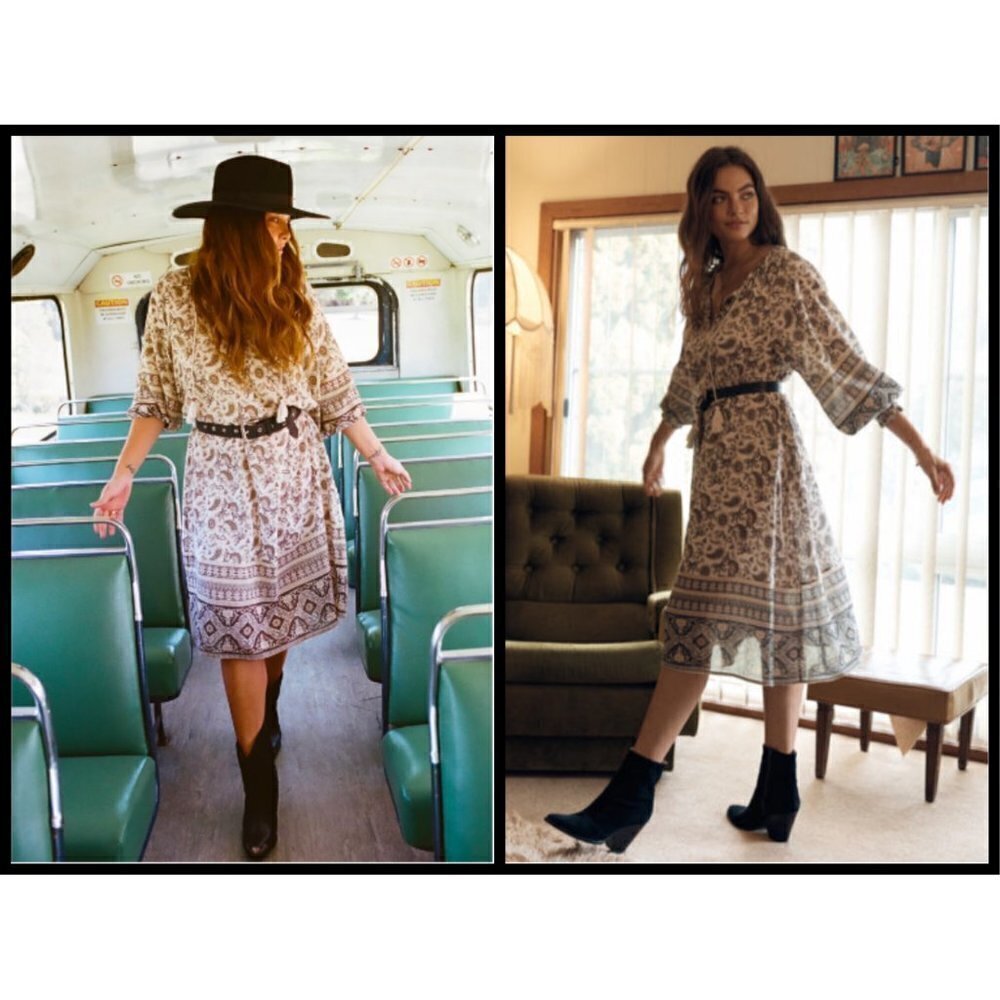 ๐SPELL & THE GYPSY๐ Journey Boho Dress ~ Ash Medium M NWT - Picture 6 of 16